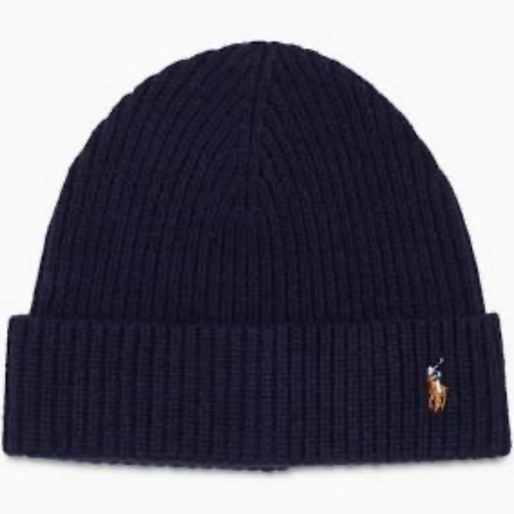 Polo Ralph Lauren Mens Signature Cuff Hat/Beanie